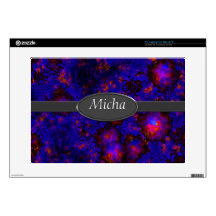 Nebula Space Explosion Monogram 15" Laptop Decals