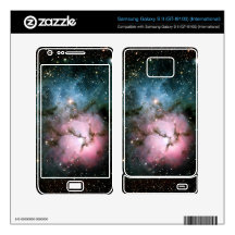 Nebula stars galaxy hipster geek cool nature urban samsung galaxy s II decal