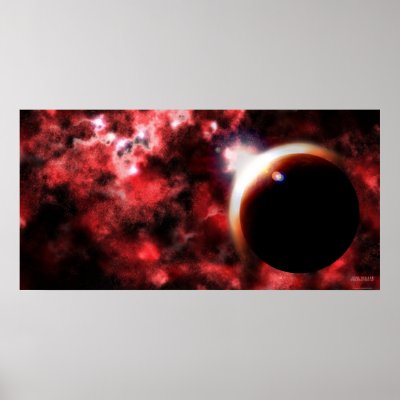 Nebula's Fire - Extreme Print by 3dartwork