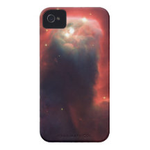 Nebulosa del cono en el espacio - Jesús iPhone 4 Case-Mate Cárcasa