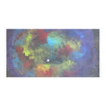 Nebulous Dream Custom Photo Card
