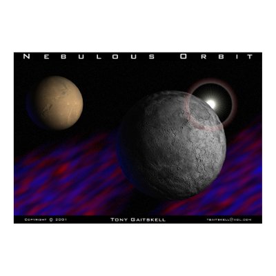 Nebulous Orbit Posters by Illusions_of_Reality