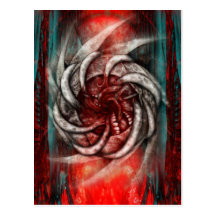 NECCROFUTURIST Abattoir Art Postcards