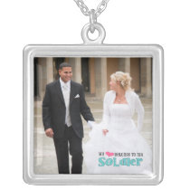 Necklace Custom My heart belongs to my soldier necklaces