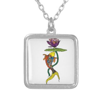Necklace for yoga enthusiasts