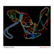 Necklace & Heels posters by pissedpoetcom Necklace & Heels posters