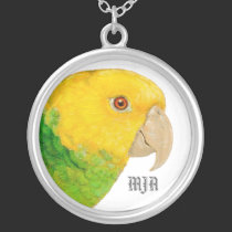 Necklace Initials Template - Parrot necklaces