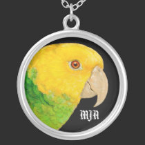 Necklace Initials Template - Parrot necklaces