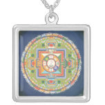 NECKLACE Mandala Avalokiteshvara silver & pendant