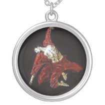 Necklace - Oil Painting "Leap" - Matthew Felix Sun