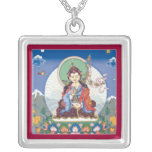 NECKLACE Padmasambhava - silver with pendant