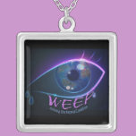 Necklace Sterling Silver WEEP necklaces