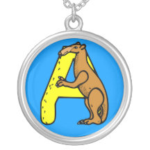 Necklace Template - Alphabet Animals