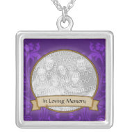 Necklace Template - Photo Memorial Keepsake necklace