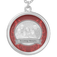 Necklace Template - Photo Memorial Keepsake necklace