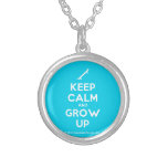 [Skateboard] keep calm and grow up  Necklaces