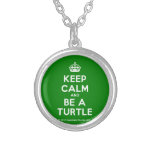 [Crown] keep calm and be a turtle  Necklaces