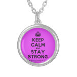 [Crown] keep calm and stay strong  Necklaces