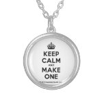 [Crown] keep calm and make one  Necklaces