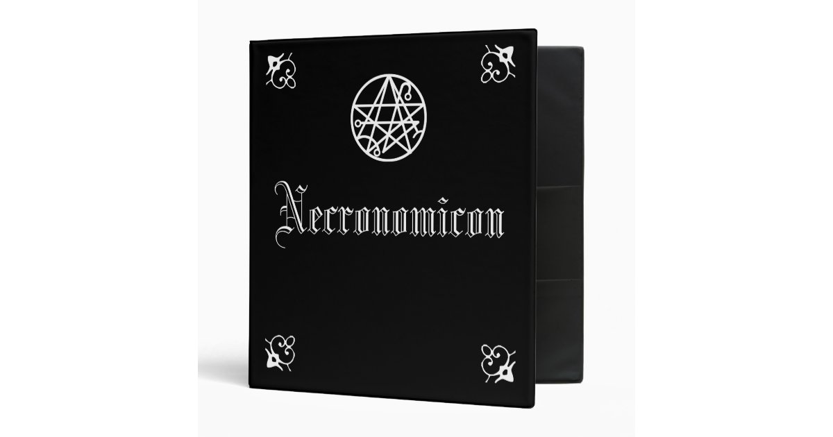 Necronomicon Binder | Zazzle