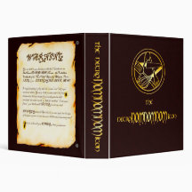 NecroNOMNOMNOMicon 3 Ring Binder