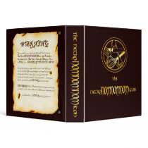 NecroNOMNOMNOMicon 3 Ring Binder