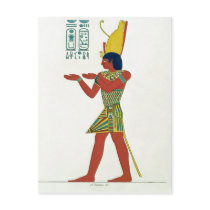 Nectanebo I wearing the double crown Post Card