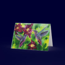 Nectar Collectors Greeting Card