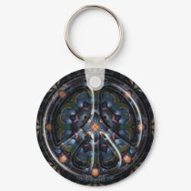 Nectarine Dreams Peace keychains