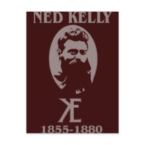 Ned Kelly Design Post Cards