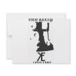 Ned Kelly Helmet Personalized Invitation