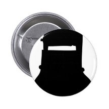 ned kelly mask pinback buttons