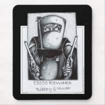 Ned Kelly: Wanted mousepads