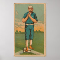 Ned Williamson, Chicago White Stockings Poster