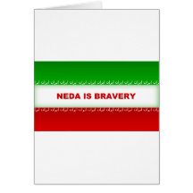 Neda is Bravery Card
