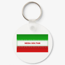 Neda Soltan keychains by tshirtsandetc Neda Soltan keychains
