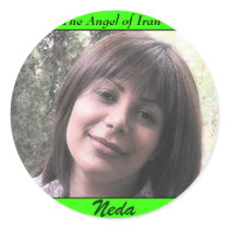 NEDA SOLTANI, The Angel of Iran, Neda stickers by hcoggins NEDA SOLTANI, The Angel of Iran, Neda stickers