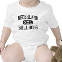 Nederland - Bulldogs - High - Nederland Texas Baby Bodysuits