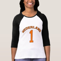NEDERLAND Netherlands Baseball Dutch Power t-shirts by greenbaby NEDERLAND Netherlands Baseball Dutch Power t-shirts