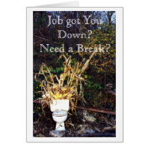 Need a Break Come Visit Funny Card
