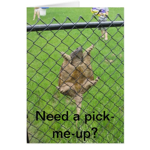 Need a pick-me-up? card | Zazzle