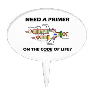 Need A Primer On The Code Of Life? Cake Toppers