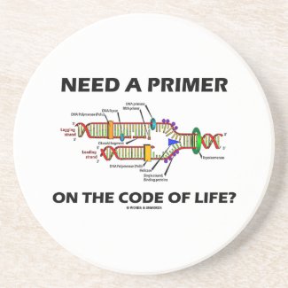 Need A Primer On The Code Of Life? Beverage Coasters