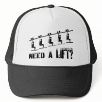 Need A Ski Lift Mesh Hat
