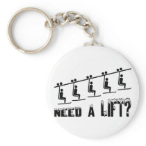 Need A Ski Lift Key Chain