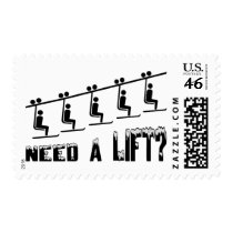 Need A Ski Lift Stamps