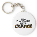 Need Coffee - Pharmacist keychains