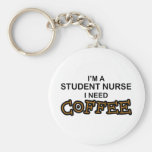 Need Coffee - Student Nurse Keychain