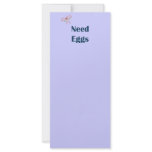 Need Eggs Reminders Full Color Rack Card
