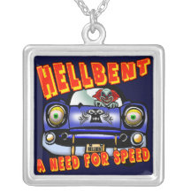Need For Speed Car and Clown Necklace